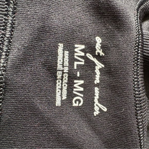 Urban Outfitters Out From Under Black Stretch Bra Top M/L Medium Large EUC Bella - Picture 8 of 10